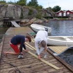 Permalänk till Bilder från en arbetsdag Henrik & Nils